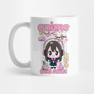 Collect Rocks Day Anime And Rocks Anime Lover Mug